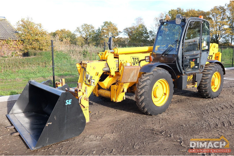 JCB 537 135 JCB verreiker met werkbak op afstandsbediening + nieuwe bak en palletvorken. TOP!! - Manipulador telescópico: foto 5 JCB 537 135 JCB verreiker met werkbak op afstandsbediening + nieuwe bak en palletvorken. TOP!! - Manipulador telescópico: foto 5