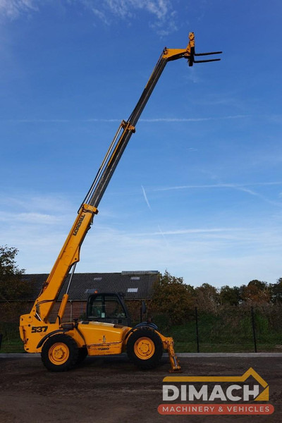 JCB 537 135 JCB verreiker met werkbak op afstandsbediening + nieuwe bak en palletvorken. TOP!! - Manipulador telescópico: foto 2 JCB 537 135 JCB verreiker met werkbak op afstandsbediening + nieuwe bak en palletvorken. TOP!! - Manipulador telescópico: foto 2
