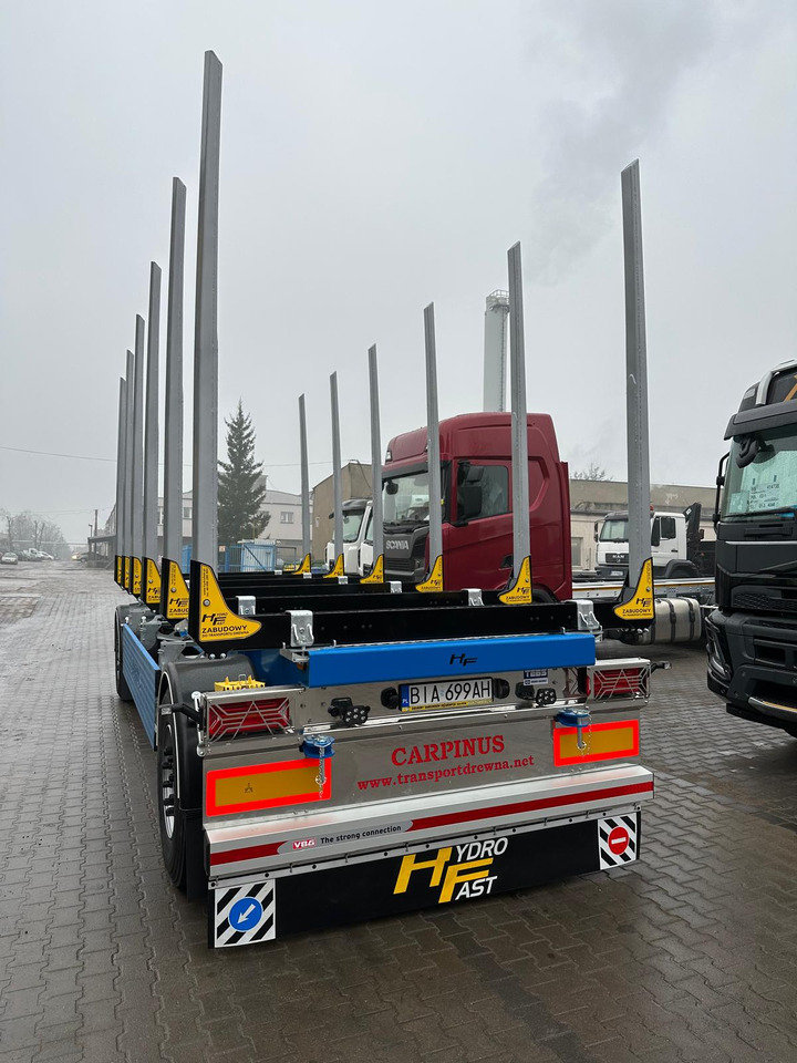 Hydrofast Przyczepa 2 osiowa do drewna stosowego HFP2/2-axle timber trailer HFP2 - Remolque maderero: foto 2 Hydrofast Przyczepa 2 osiowa do drewna stosowego HFP2/2-axle timber trailer HFP2 - Remolque maderero: foto 2