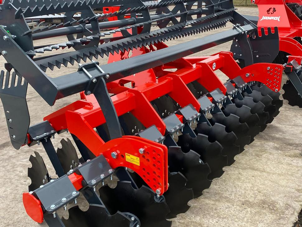 Janpol Scheibenegge / Disc harrow / Déchaumeur à disques / Erpice a dischi / Средняя дисковая борона / Brona talerzowa medium „COMPACT” 3 m - Rastras: foto 5 Janpol Scheibenegge / Disc harrow / Déchaumeur à disques / Erpice a dischi / Средняя дисковая борона / Brona talerzowa medium „COMPACT” 3 m - Rastras: foto 5