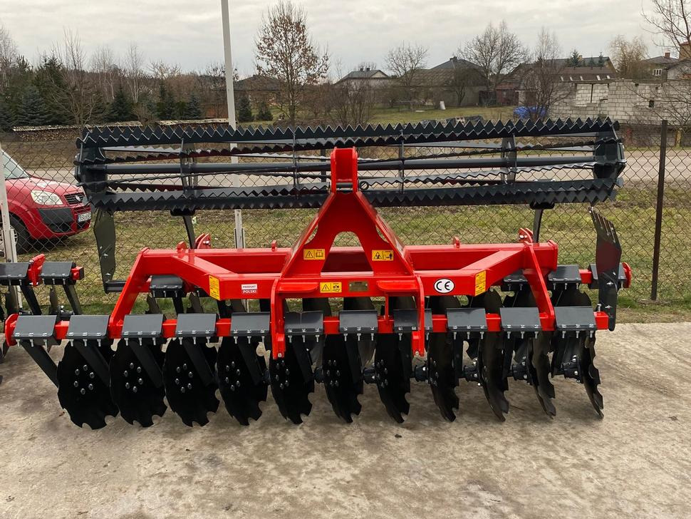 Janpol Scheibenegge / Disc harrow / Déchaumeur à disques / Erpice a dischi / Средняя дисковая борона / Brona talerzowa medium „COMPACT” 3 m - Rastras: foto 2 Janpol Scheibenegge / Disc harrow / Déchaumeur à disques / Erpice a dischi / Средняя дисковая борона / Brona talerzowa medium „COMPACT” 3 m - Rastras: foto 2