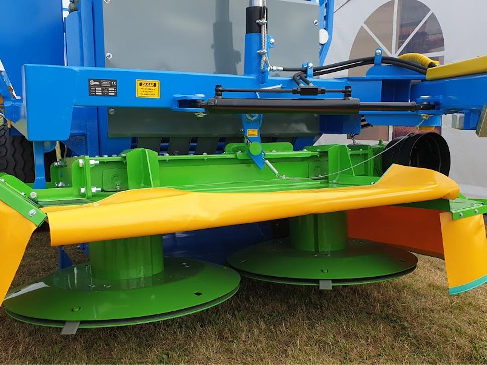 Remolque autocargador ZAMET Mähladewagen / Green forage mower / Remorque autochargeuse / Autocaricante / Carro per foraggio con falciatrice a tamburo / Самозагружающийся прицеп с косилкой / Przyczepa samozaładowcza 19 m3: foto 7