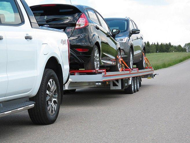 Fitzel Duo 35-21/83 Tridem INKL. ALU-BODEN - Remolque portavehículos: foto 4 Fitzel Duo 35-21/83 Tridem INKL. ALU-BODEN - Remolque portavehículos: foto 4