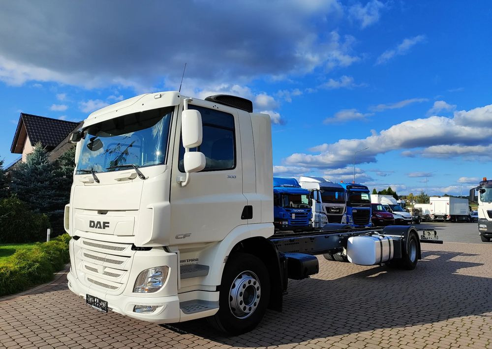 DAF CF 300 4X2 18T EURO 6 SILNIK 11L RAMA DO ZABUDOWY 176 TYS KM - Camión chasis: foto 1 DAF CF 300 4X2 18T EURO 6 SILNIK 11L RAMA DO ZABUDOWY 176 TYS KM - Camión chasis: foto 1