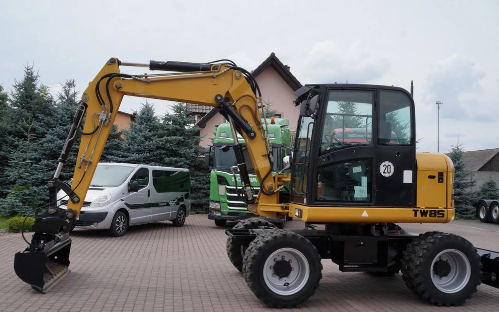 Terex TW 85 Koparka kołowa Sprowadzona silnik DEUTZ Stan Wzorowy - Excavadora de ruedas: foto 2 Terex TW 85 Koparka kołowa Sprowadzona silnik DEUTZ Stan Wzorowy - Excavadora de ruedas: foto 2