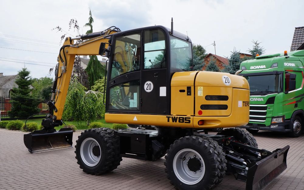 Terex TW 85 Koparka kołowa Sprowadzona silnik DEUTZ Stan Wzorowy - Excavadora de ruedas: foto 1 Terex TW 85 Koparka kołowa Sprowadzona silnik DEUTZ Stan Wzorowy - Excavadora de ruedas: foto 1