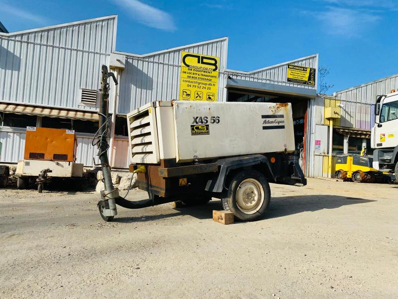 ATLAS COPCO XAS 56 Compresseur d'air sur roues - Compresor de aire: foto 1 ATLAS COPCO XAS 56 Compresseur d'air sur roues - Compresor de aire: foto 1