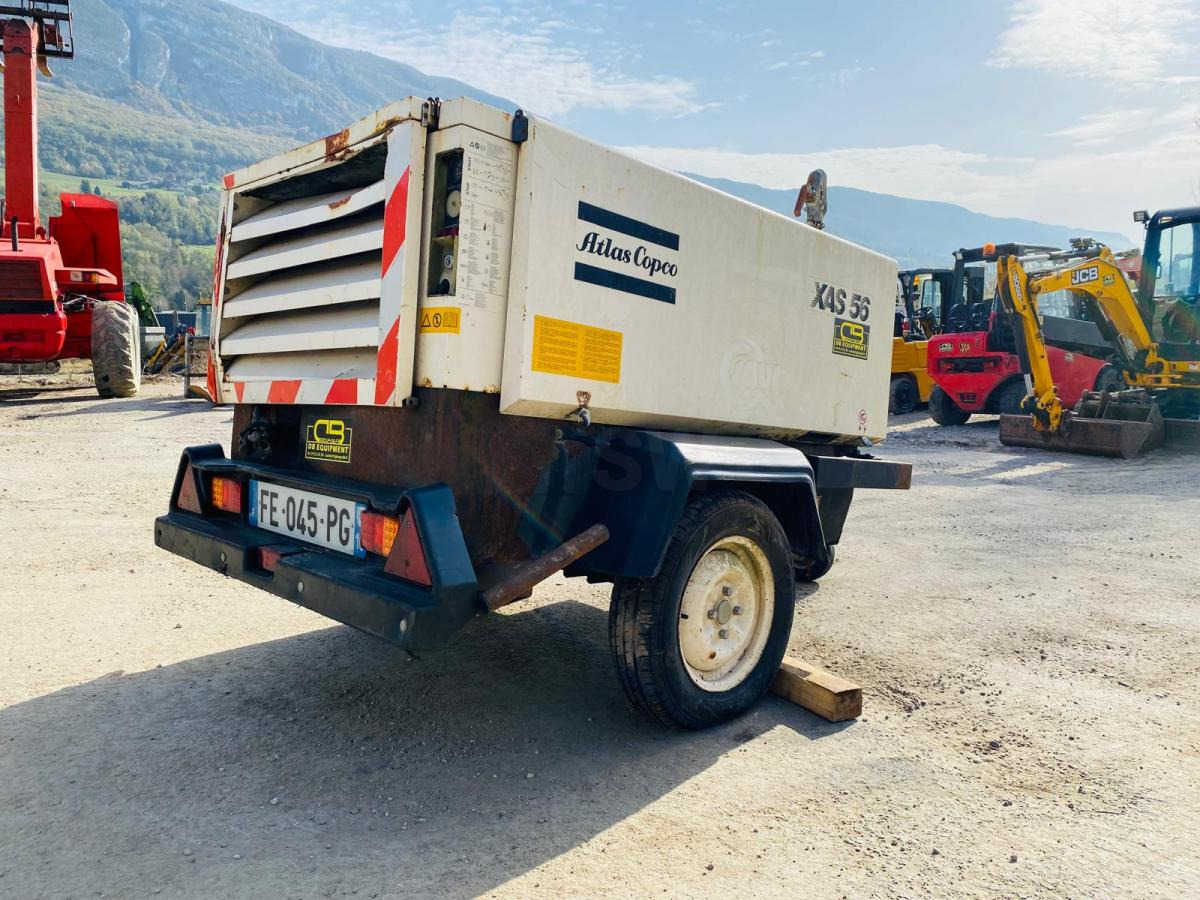 ATLAS COPCO XAS 56 Compresseur d'air sur roues - Compresor de aire: foto 5 ATLAS COPCO XAS 56 Compresseur d'air sur roues - Compresor de aire: foto 5