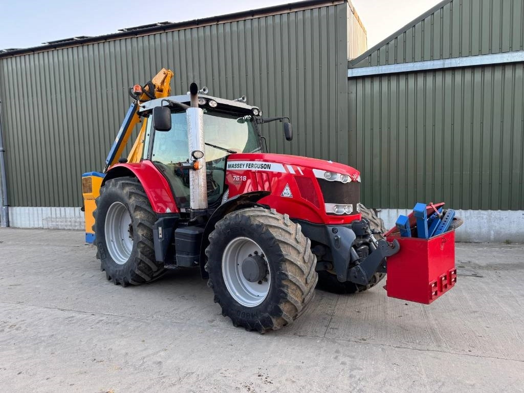 Massey Ferguson 7618 Dyna VT c/w Bomford Falcon Evo 6.5 - Tractor: foto 3 Massey Ferguson 7618 Dyna VT c/w Bomford Falcon Evo 6.5 - Tractor: foto 3