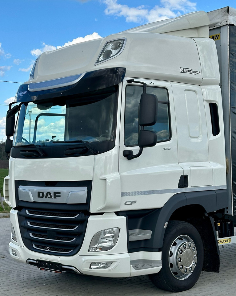 DAF CF 320 / FIRANKA / 23 EUROPALET / SYPIALKA / AUTOMAT / JAK NOWY / 2021 ROK - Camión lona: foto 4 DAF CF 320 / FIRANKA / 23 EUROPALET / SYPIALKA / AUTOMAT / JAK NOWY / 2021 ROK - Camión lona: foto 4
