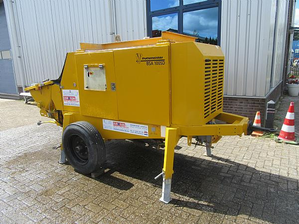2014 PUTZMEISTER BSA 1005 DC- concrete pump. - Bomba de hormigon estacionaria: foto 2 2014 PUTZMEISTER BSA 1005 DC- concrete pump. - Bomba de hormigon estacionaria: foto 2