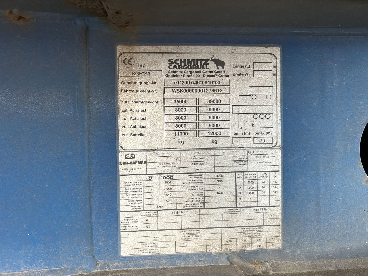 Semirremolque volquete Schmitz Cargobull Gotha 27m3, SAF, ALU: foto 13 Semirremolque volquete Schmitz Cargobull Gotha 27m3, SAF, ALU: foto 13