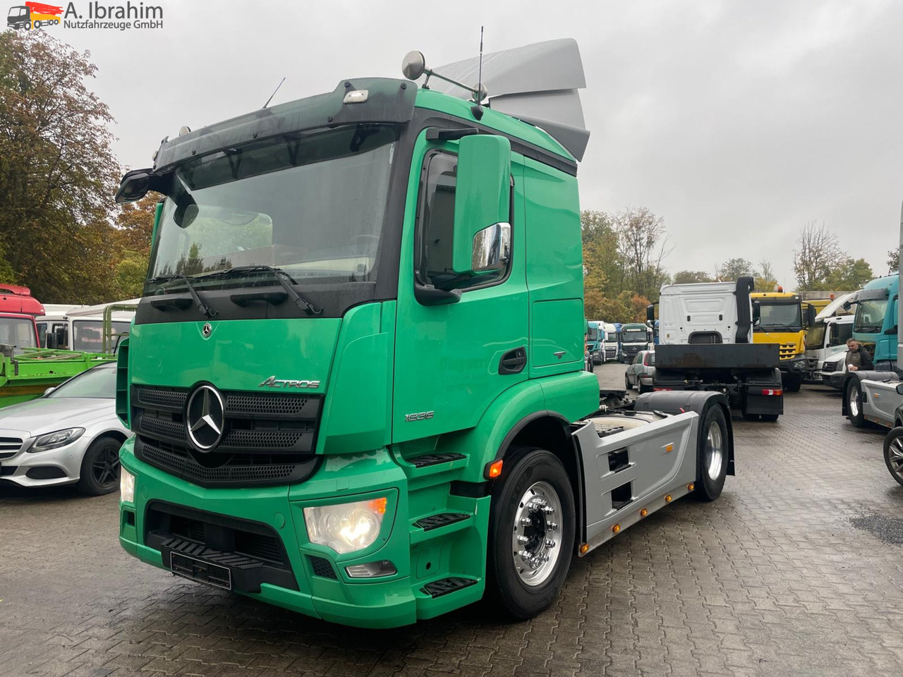 Mercedes-Benz 1836 Spoiler, Vollservice, Topzustand | Navigationsystem | Originalkilometer - Cabeza tractora: foto 1 Mercedes-Benz 1836 Spoiler, Vollservice, Topzustand | Navigationsystem | Originalkilometer - Cabeza tractora: foto 1