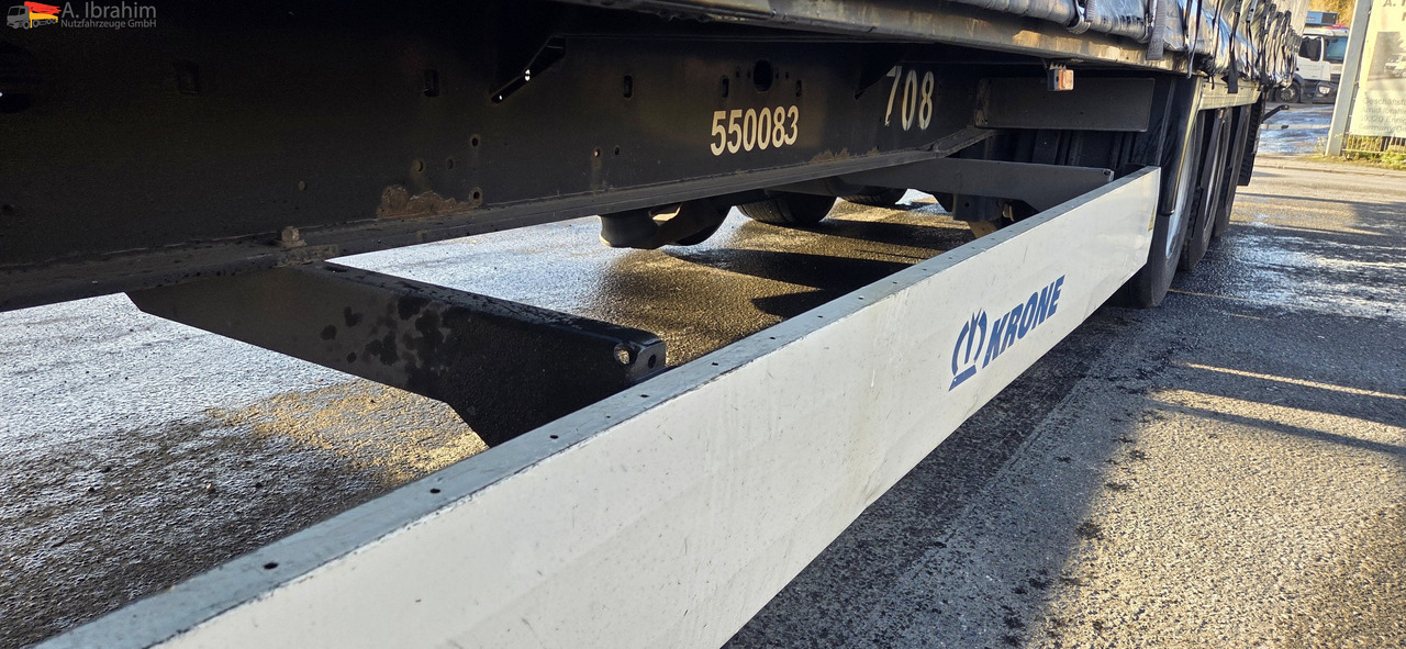 Semirremolque lona Krone SD Megatrailer Hubdach Liftachse | SAF Achsen: foto 15
