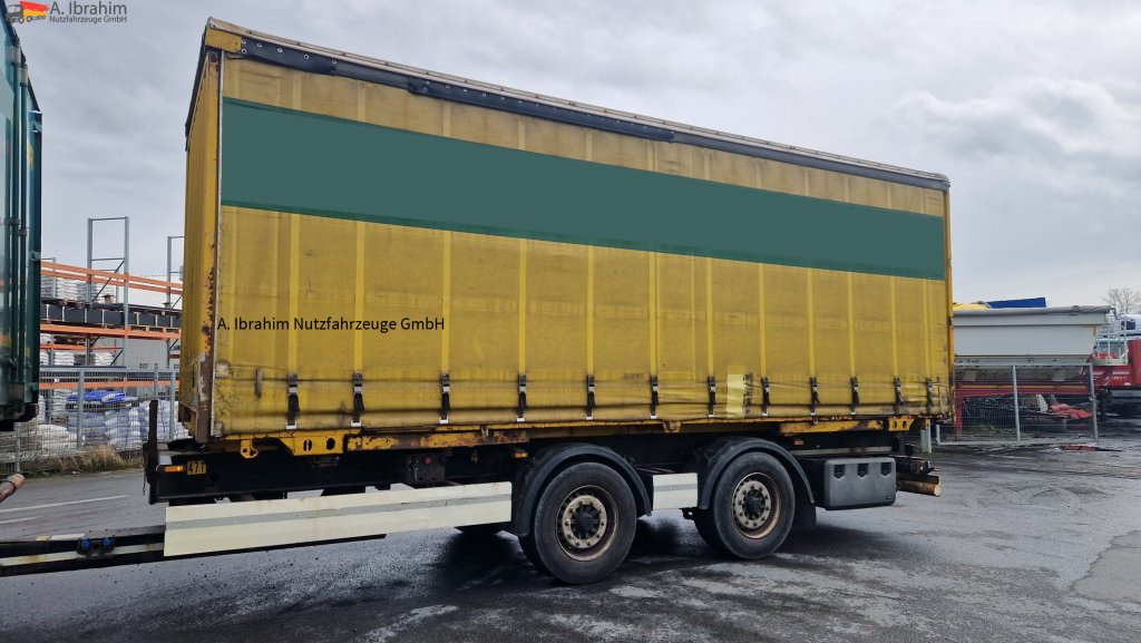 Krone Tandem Lafette DC07CL ohne Brücke - Remolque portacontenedore/ Intercambiable: foto 1 Krone Tandem Lafette DC07CL ohne Brücke - Remolque portacontenedore/ Intercambiable: foto 1