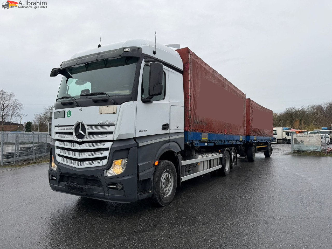 Mercedes-Benz Actros 2543 6x2 | Lift-Lenkachse | Retarder | Klima - Camión lona: foto 1 Mercedes-Benz Actros 2543 6x2 | Lift-Lenkachse | Retarder | Klima - Camión lona: foto 1