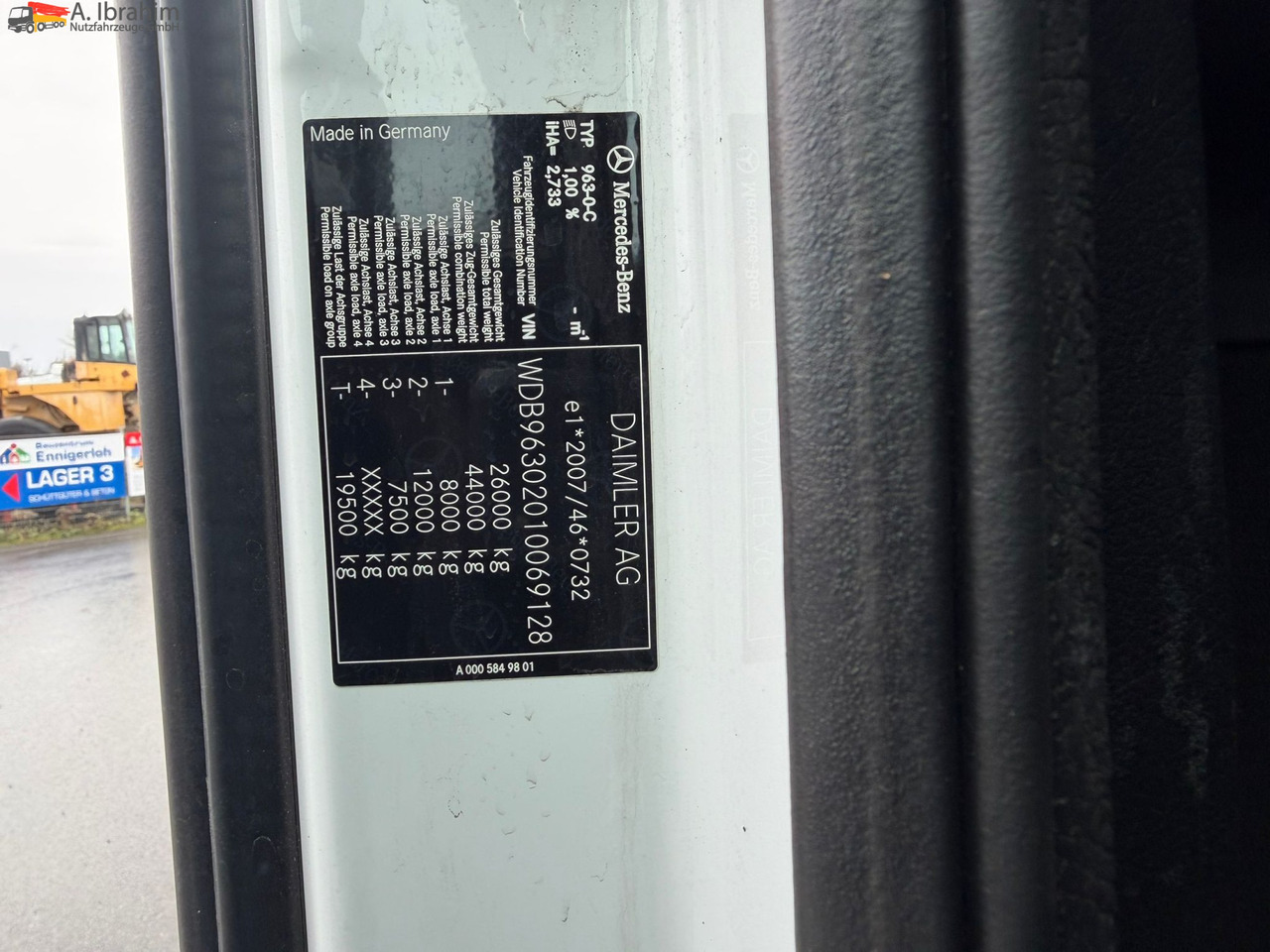 Mercedes-Benz Actros 2543 6x2 | Lift-Lenkachse | Retarder | Klima - Camión lona: foto 3 Mercedes-Benz Actros 2543 6x2 | Lift-Lenkachse | Retarder | Klima - Camión lona: foto 3