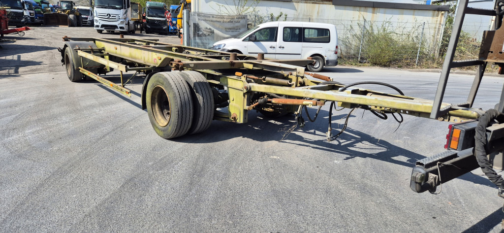 Wecon AW 218 LZ verzinkter Rahem - Remolque portacontenedore/ Intercambiable: foto 5 Wecon AW 218 LZ verzinkter Rahem - Remolque portacontenedore/ Intercambiable: foto 5