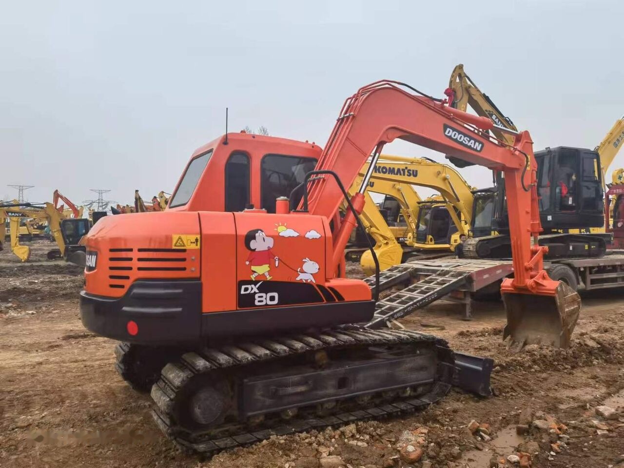 Doosan DX80 - Excavadora de cadenas: foto 3 Doosan DX80 - Excavadora de cadenas: foto 3