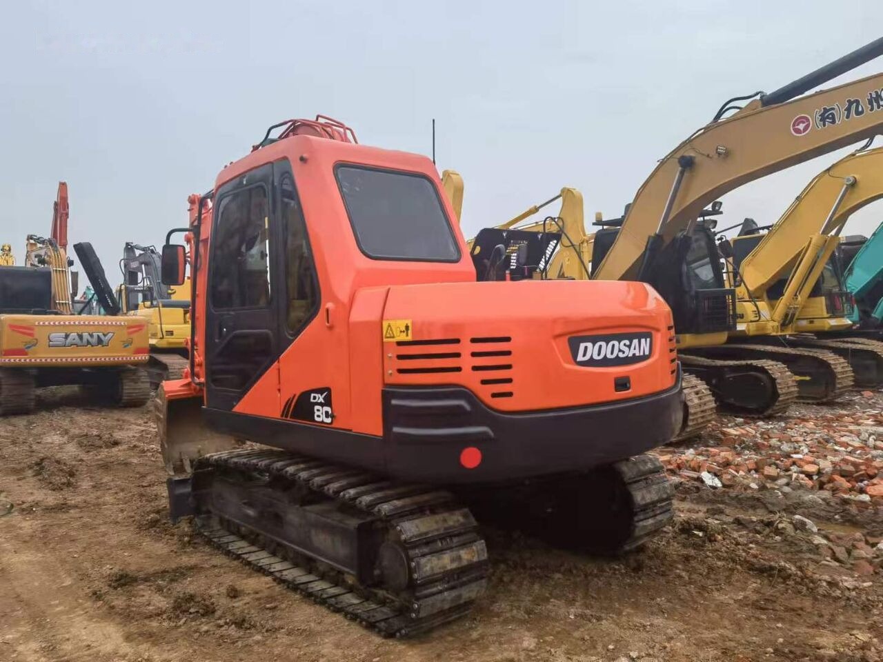 Doosan DX80 - Excavadora de cadenas: foto 5 Doosan DX80 - Excavadora de cadenas: foto 5
