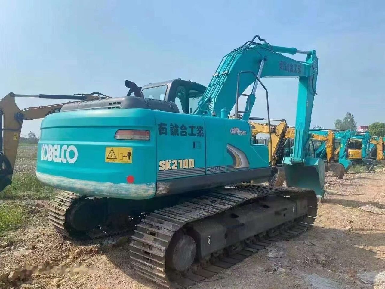 Kobelco SK210D - Excavadora de cadenas: foto 2 Kobelco SK210D - Excavadora de cadenas: foto 2