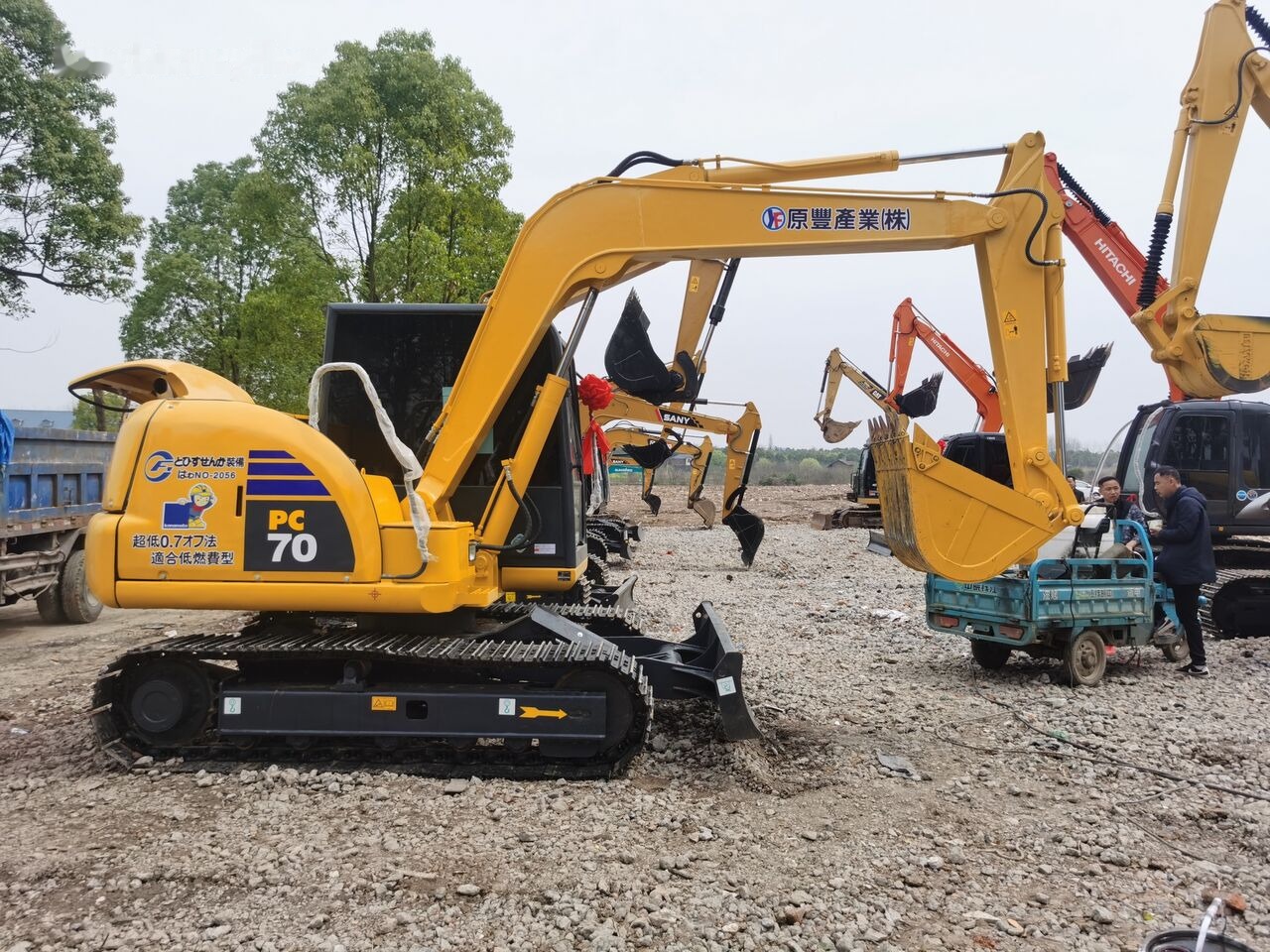 Komatsu PC70 - Excavadora de cadenas: foto 2 Komatsu PC70 - Excavadora de cadenas: foto 2