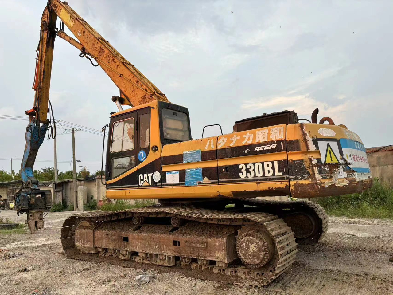 CATERPILLAR CAT 330BL Pile driver - Martillo de hinca de pilotes: foto 1 CATERPILLAR CAT 330BL Pile driver - Martillo de hinca de pilotes: foto 1