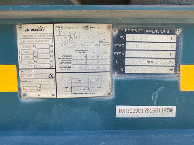 Semirremolque volquete BENALU: foto 10