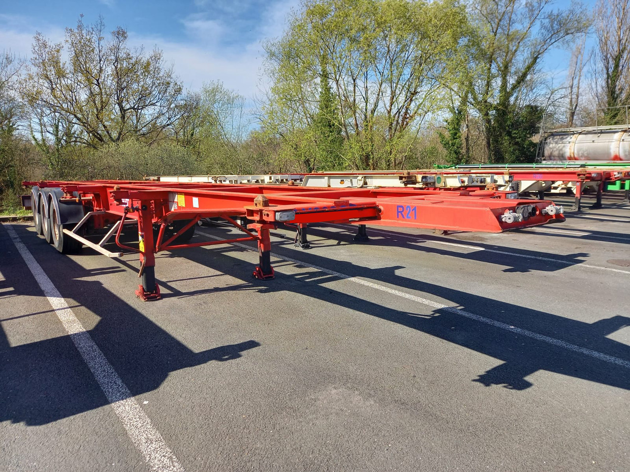 FRUEHAUF - Semirremolque portacontenedore/ Intercambiable: foto 1 FRUEHAUF - Semirremolque portacontenedore/ Intercambiable: foto 1