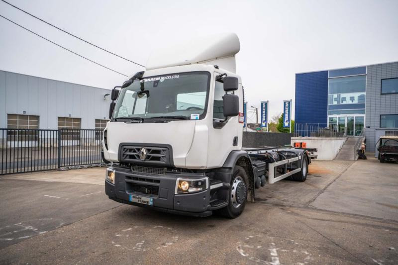 Renault D WIDE 380 DXI+DHOLLANDIA 1.5 T - Camión portacontenedore/ Intercambiable: foto 1 Renault D WIDE 380 DXI+DHOLLANDIA 1.5 T - Camión portacontenedore/ Intercambiable: foto 1
