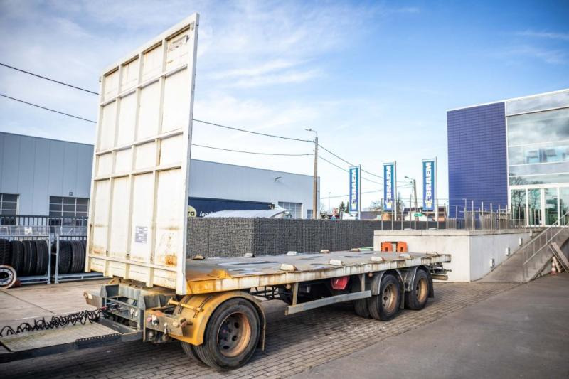 Trouillet PLATEAU + 3 ASSEN DOLLY - Remolque plataforma/ Caja abierta: foto 1 Trouillet PLATEAU + 3 ASSEN DOLLY - Remolque plataforma/ Caja abierta: foto 1