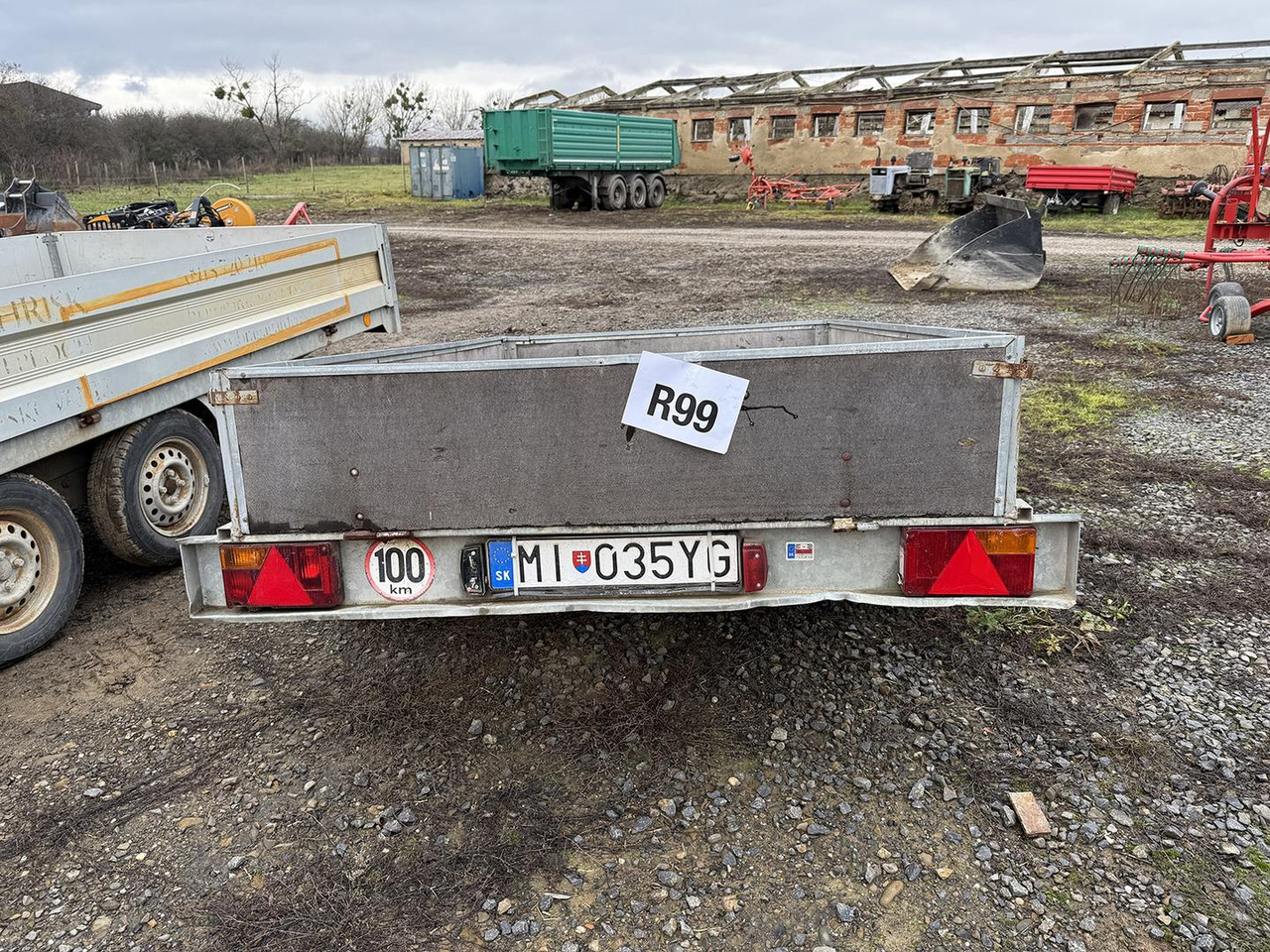 Agados Kangaro, 15, Prívesný vozík 600kg - Remolque de coche: foto 3 Agados Kangaro, 15, Prívesný vozík 600kg - Remolque de coche: foto 3