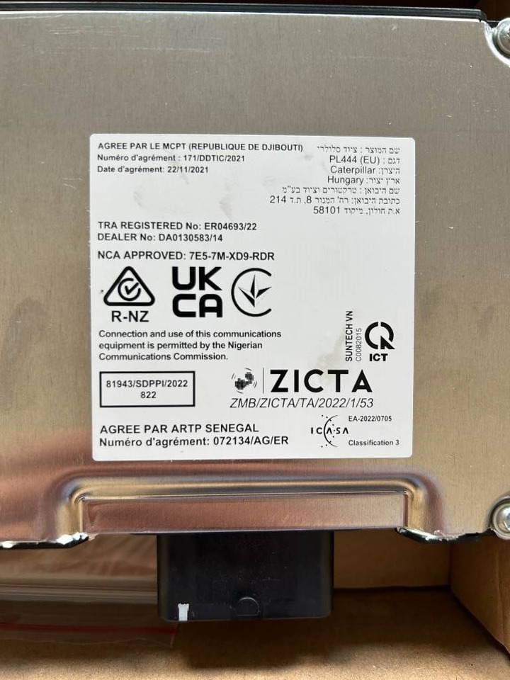 CAT Electronic Control Unit 604-9581 - DPX-25043 - Unidad de control para Maquinaria de construcción: foto 5 CAT Electronic Control Unit 604-9581 - DPX-25043 - Unidad de control para Maquinaria de construcción: foto 5