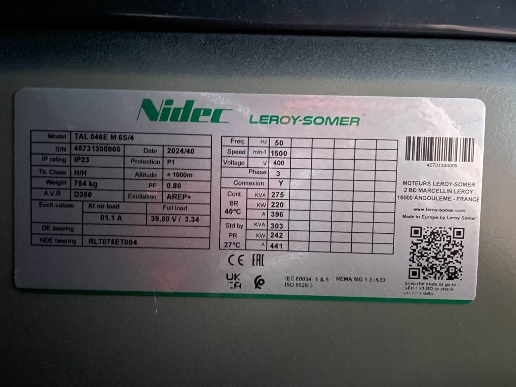 Scania DC09 - 300 kVA Generator - DPX-17947 - Generador industriale: foto 3 Scania DC09 - 300 kVA Generator - DPX-17947 - Generador industriale: foto 3