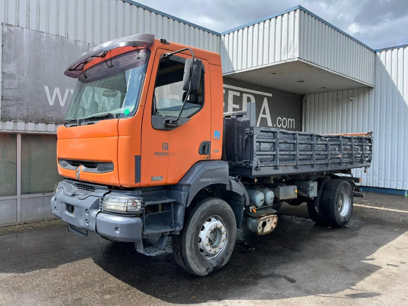 Camión volquete Renault Kerax 270 DCI , Manual , 3 way tipper , Spring suspension: foto 7