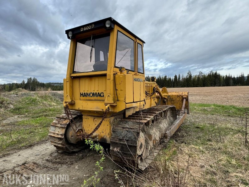 1988 Hanomag D600 DS bulldoser på belter / 5338 timer - Equipo de construcción: foto 5 1988 Hanomag D600 DS bulldoser på belter / 5338 timer - Equipo de construcción: foto 5