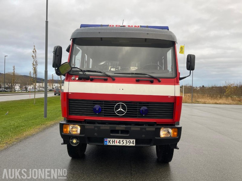 1990 Mercedes-Benz 1120 AF Brannbil, med kun 44745 km, Eu godkjent til 30.04.2026 - Camión de bomberos: foto 5 1990 Mercedes-Benz 1120 AF Brannbil, med kun 44745 km, Eu godkjent til 30.04.2026 - Camión de bomberos: foto 5