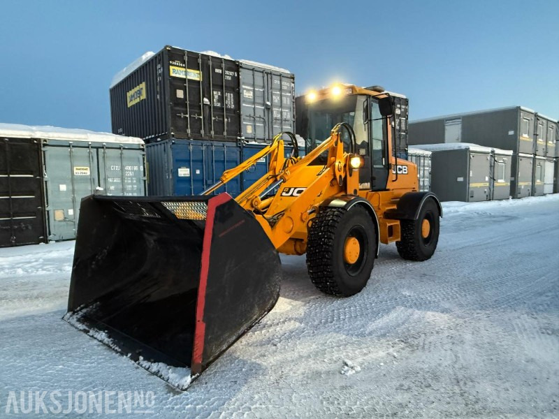 1996 JCB 416 HT Hjullaster - 2 Sett dekk - Snøskuffe - 3/4 Funksjon - service - 13462T - Cargadora de ruedas: foto 1 1996 JCB 416 HT Hjullaster - 2 Sett dekk - Snøskuffe - 3/4 Funksjon - service - 13462T - Cargadora de ruedas: foto 1