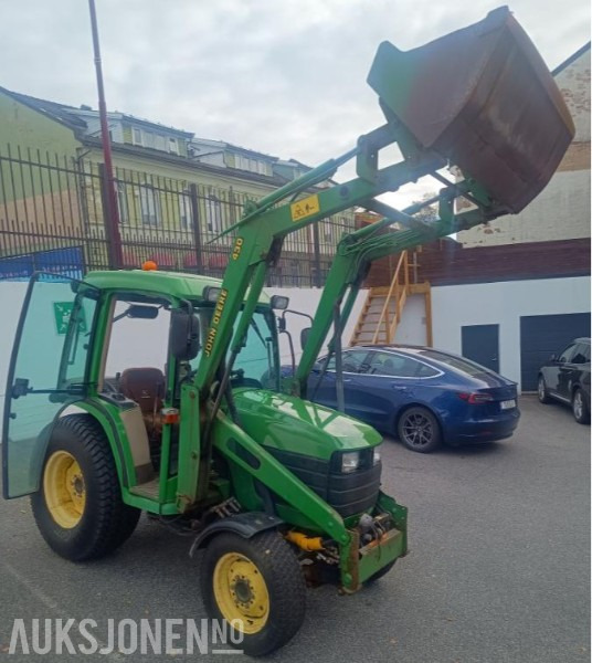 2000 John Deere JD4400 Frontlaster Skuffe Vikplog - Tractor: foto 4 2000 John Deere JD4400 Frontlaster Skuffe Vikplog - Tractor: foto 4