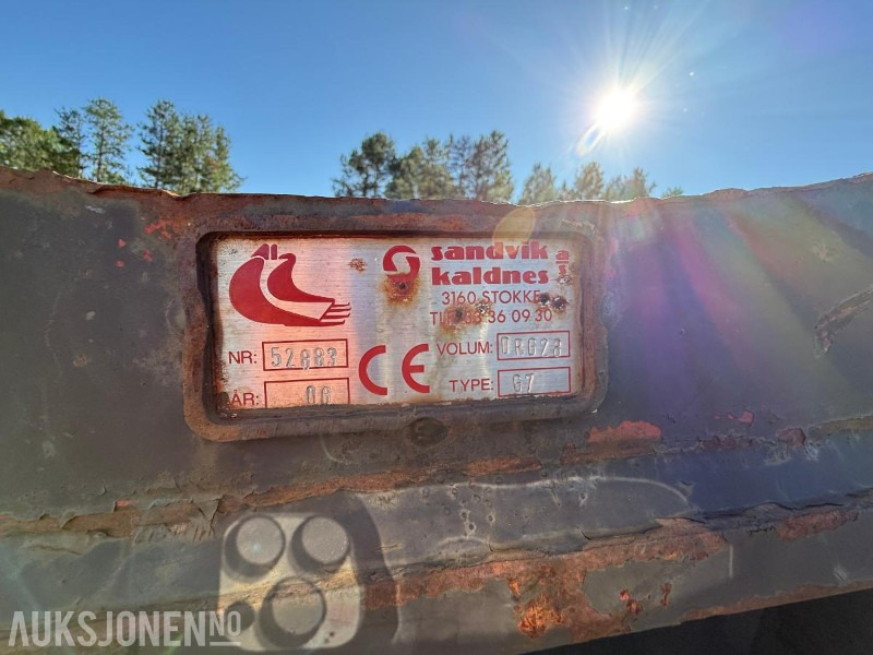 2006 Demarec DRG-28 DN Sorteringsklype S-70 - Equipo de construcción: foto 4 2006 Demarec DRG-28 DN Sorteringsklype S-70 - Equipo de construcción: foto 4