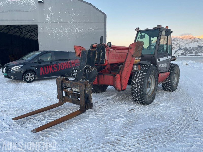 2006 Manitou MT 1740 SLT Teleskoptruck, mye utstyr, og kun 5885 timer - Manipulador telescópico: foto 1 2006 Manitou MT 1740 SLT Teleskoptruck, mye utstyr, og kun 5885 timer - Manipulador telescópico: foto 1