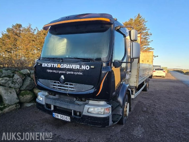 2006 Renault MIDLIUM lastebil med plan - Camión de bomberos: foto 1 2006 Renault MIDLIUM lastebil med plan - Camión de bomberos: foto 1