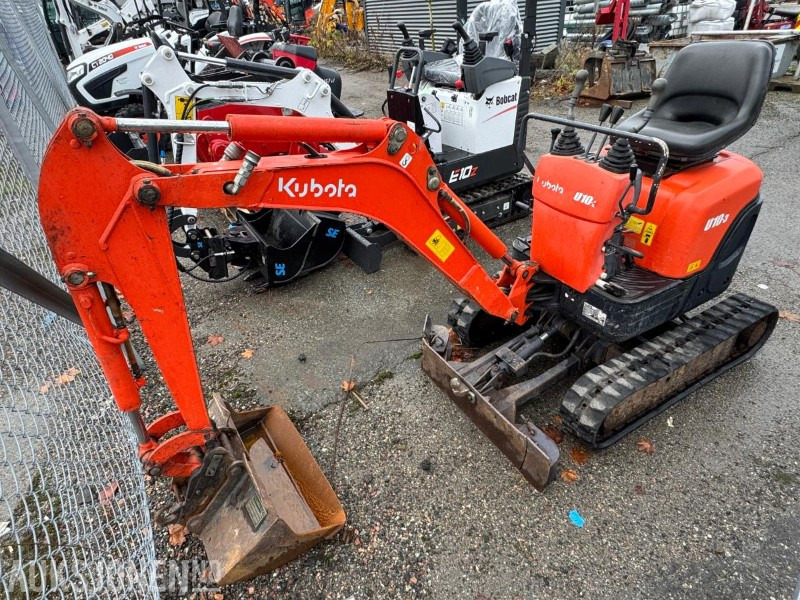 2007 Kubota U10-3 minigraver med 2 skuffer - Excavadora: foto 1 2007 Kubota U10-3 minigraver med 2 skuffer - Excavadora: foto 1