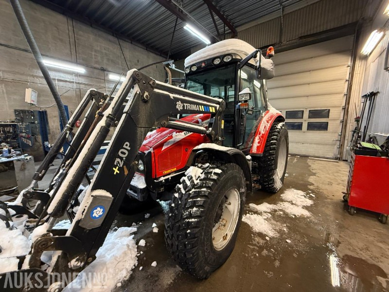 Tractor 2007 Massey Ferguson  4WD 5455 Traktor - Skuff - Frontlaster - 4325T: foto 17