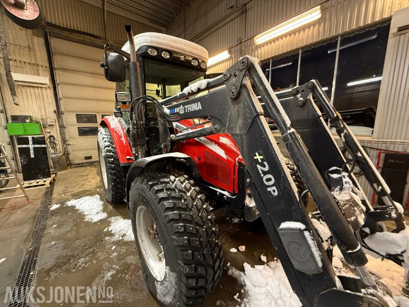 Tractor 2007 Massey Ferguson  4WD 5455 Traktor - Skuff - Frontlaster - 4325T: foto 14
