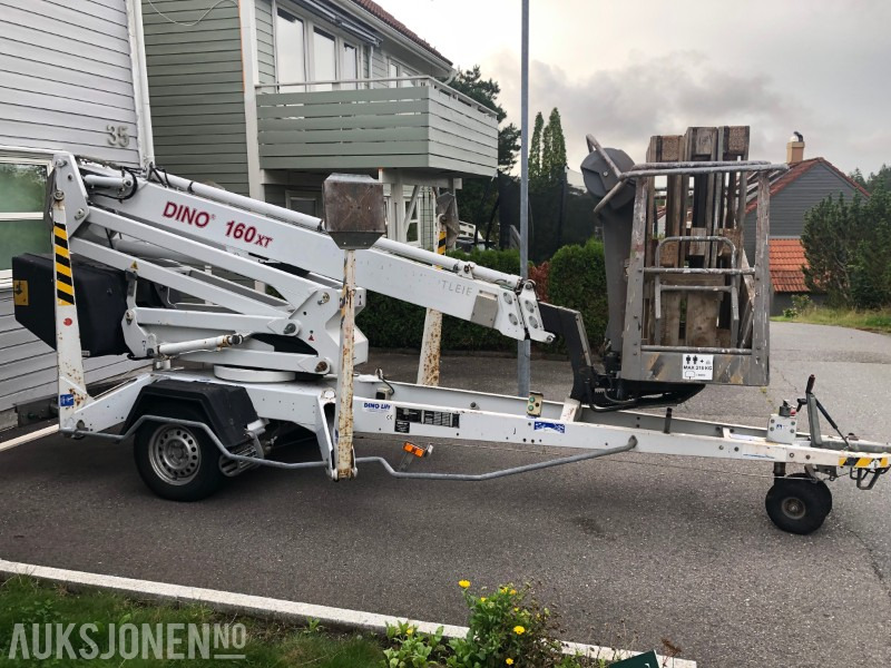 2008 Dino 160 XT Tilhengerlift - 16 meter - Strøm og Bensin - Plataforma elevadora: foto 1 2008 Dino 160 XT Tilhengerlift - 16 meter - Strøm og Bensin - Plataforma elevadora: foto 1