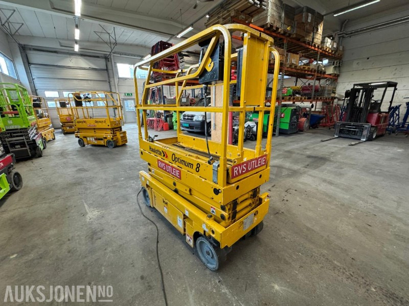 Plataforma elevadora 2008 Haulotte Optimum 8 sakselift på batteri / årskontrollert: foto 7
