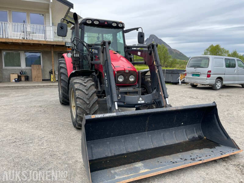 2009 Massey Ferguson MF 5435 Dyna-4 Med frontlaster og snøskuffe, 3407 timer - Tractor: foto 4 2009 Massey Ferguson MF 5435 Dyna-4 Med frontlaster og snøskuffe, 3407 timer - Tractor: foto 4