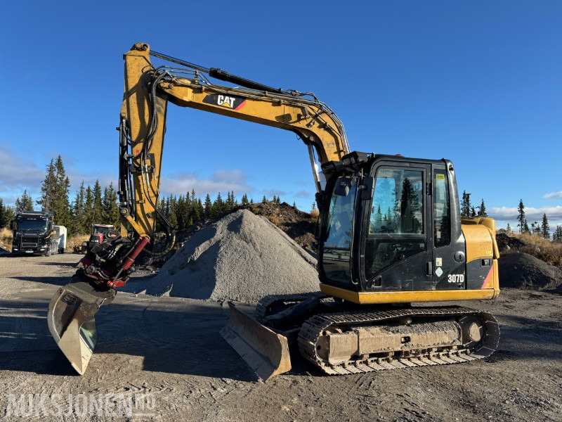 2010 Cat 307D GRAVEMASKIN, TILTROTATOR, 2 SKUFFER, DIESELVARMER - Excavadora: foto 1 2010 Cat 307D GRAVEMASKIN, TILTROTATOR, 2 SKUFFER, DIESELVARMER - Excavadora: foto 1