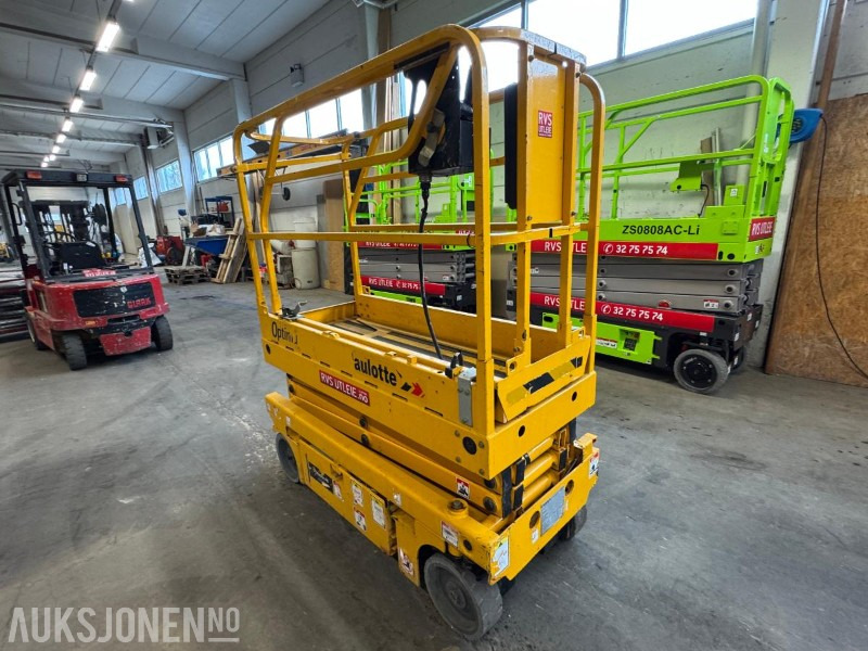 Plataforma elevadora 2010 Haulotte Optimum 8 sakselift på batteri / årskontrollert: foto 7